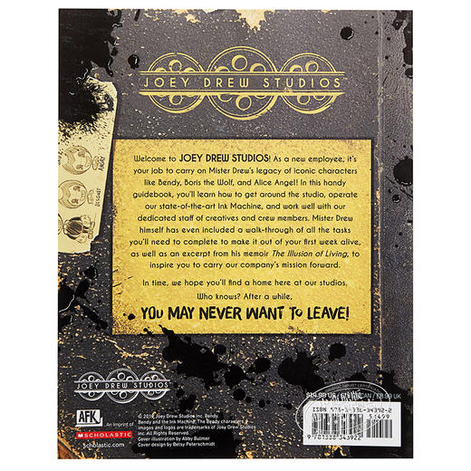 【中商原版】班迪与油印机：乔伊·德鲁工作室员工手册 英文原版 Joey Drew Studios Employee Handbook (Bendy and the Ink Machine) 商品图2