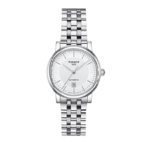 Tissot 天梭卡森系列钢带机械女表T122.207.11.031.00