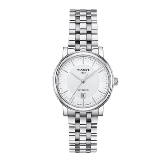 Tissot 天梭卡森系列钢带机械女表T122.207.11.031.00 商品图0