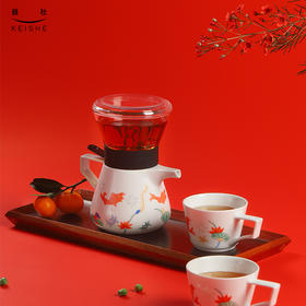 器社 锦鲤茶具一壶两杯套装