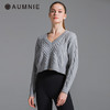 AUMNIE | V领花形针织短上衣 / High Back Sweater 商品缩略图1