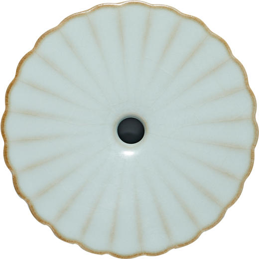 汝窑菊瓣盖置  茶配 商品图3