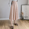 加厚半身裙针织女秋冬高腰纯色中长款伞裙大摆毛线裙子 商品缩略图3