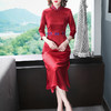 OG5001新款中国风立领开衩改良旗袍裙TZF 商品缩略图0