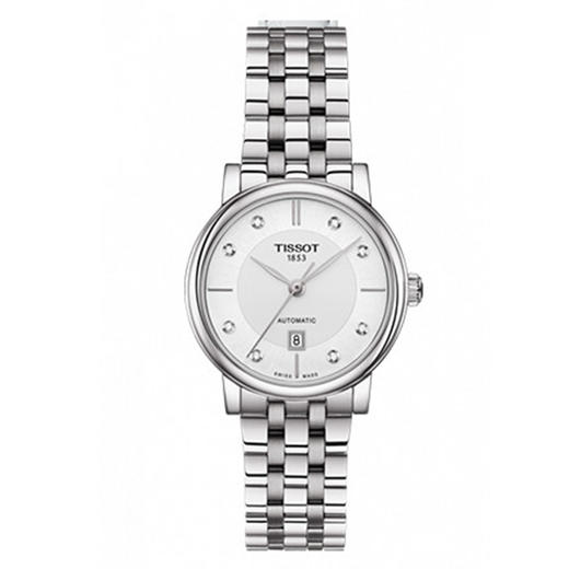 Tissot 天梭卡森系列钢带机械女表T122.207.11.036.00 商品图0