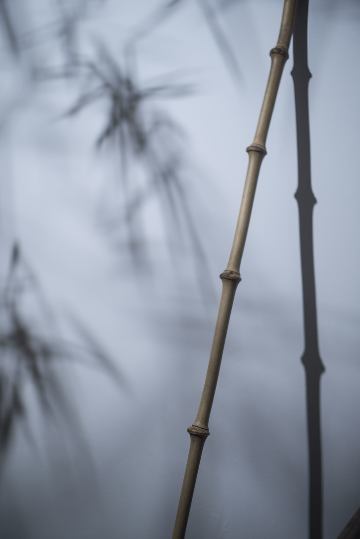 筇竹高士杖空间陈设雅物摆件