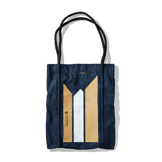 EdW Wonder 双面抽绳单肩包 海军蓝 荧光绿色  bag 商品图0