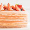 【草莓可丽多】 2磅草莓千层蛋糕，Q软薄嫩手工煎制（三亚） 商品缩略图3