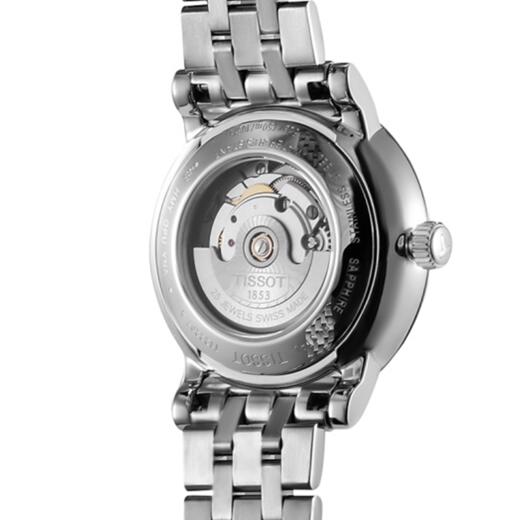 Tissot 天梭卡森系列钢带机械女表T122.207.11.051.00 商品图2