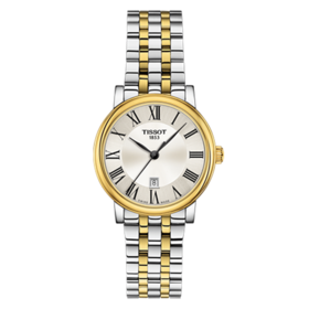 天梭 Tissot 卡森系列钢带石英女表T122.210.22.033.00