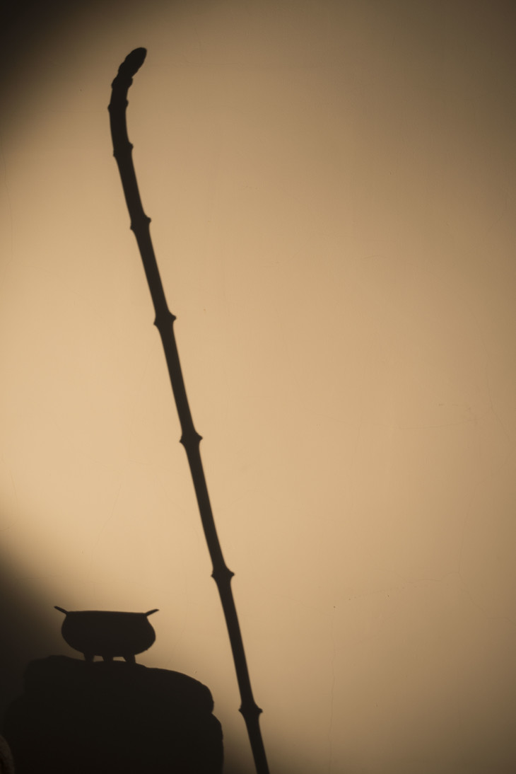 筇竹高士杖空间陈设雅物摆件