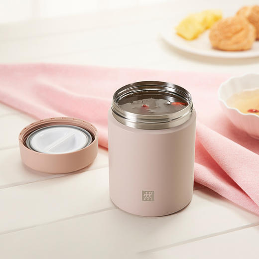 ZW-BP116 双立人 Enjoy系列真空保温食物罐480ml（粉色） 商品图5