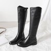 OLD	860中筒马丁靴女2018秋冬鞋子新款韩版中跟粗跟高筒靴 商品缩略图1