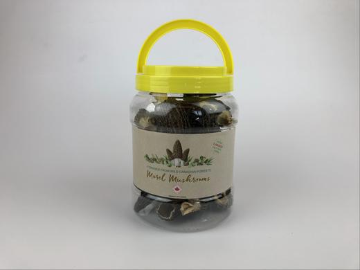 加拿大进口天然健康羊肚菌100克/罐（超值新品）营养丰富人工采摘天然晾干锁住营养香味浓郁 商品图1