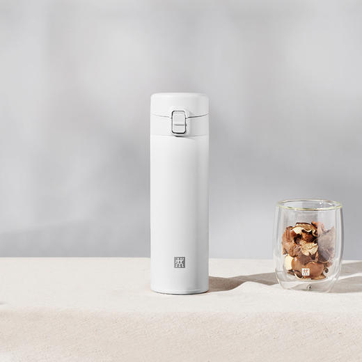 ZW-BP110 双立人 Enjoy系列真空保温弹跳杯480ml(白色) 商品图6