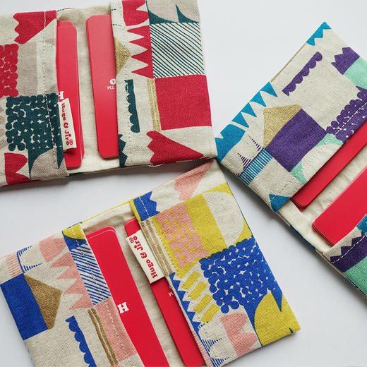 HUJI祤集名片夹插画几何小屋 商品图1