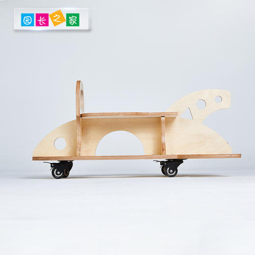 【积分兑换】桦木火箭小车滑行车 商品图2