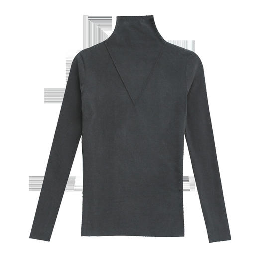 XY-9728秋冬新款磨毛t恤内搭体恤 商品图4