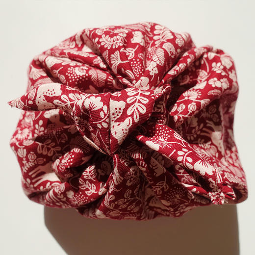 HUGOJIRO小方巾插画圣诞小鹿红 商品图4