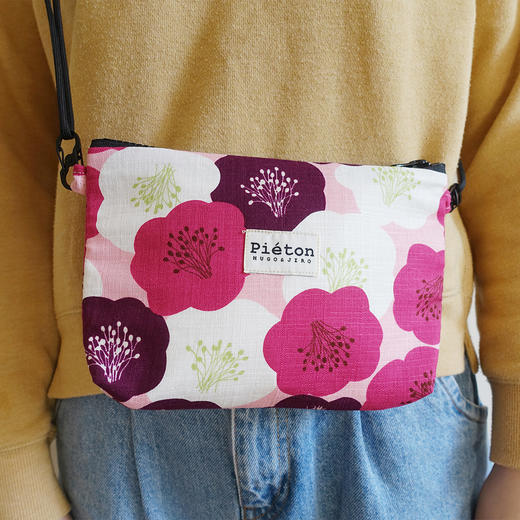 HUJI祤集pieton斜挎包插画温柔的花花 商品图3