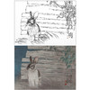 工笔动物白描底稿-郑路迅作品十二生肖-兔-斗方小品册页-LX04 商品缩略图0