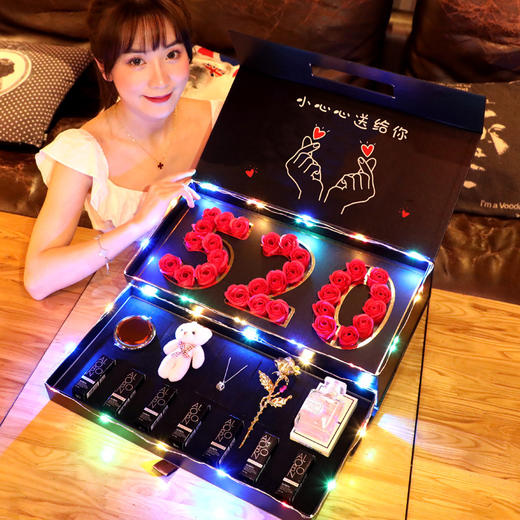 天使之翼香皂花永生花礼盒 商品图6