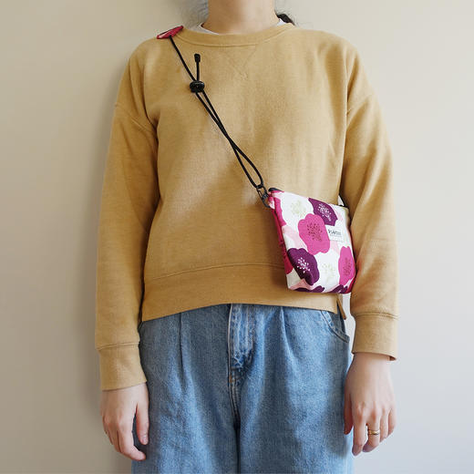 HUJI祤集pieton斜挎包插画温柔的花花 商品图2