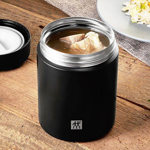 ZW-BP115 双立人 Enjoy系列真空保温食物罐480ml（黑色） 商品图5