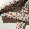 HUGOJIRO小方巾插画花朵小熊红 商品缩略图1