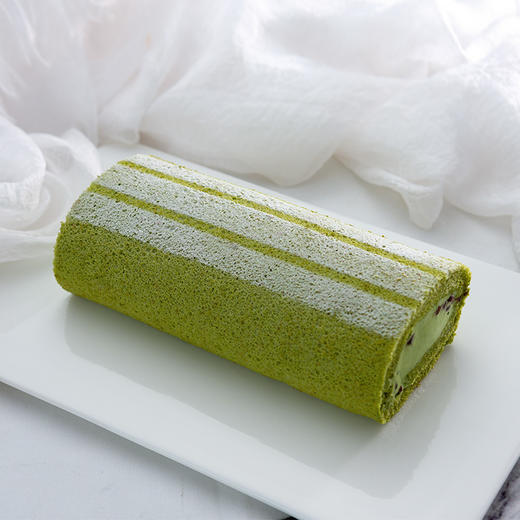 红豆慕斯抹茶卷