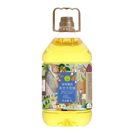 中粮初萃 非转基因压榨东北大豆油5L 商品图1