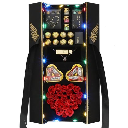 天使之翼香皂花永生花礼盒 商品图4