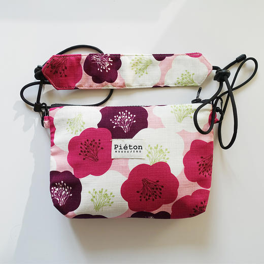 HUJI祤集pieton斜挎包插画温柔的花花 商品图4