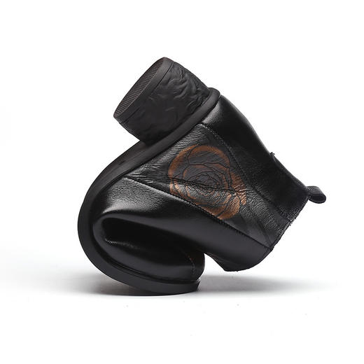 MLD-8858冬季新款民族风真皮短靴 商品图2