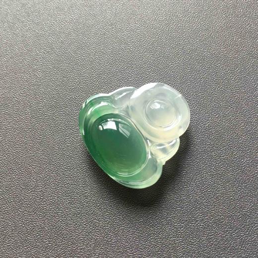 高冰种晴水绿阳绿肚子俏色厚庄弥勒佛 商品图6