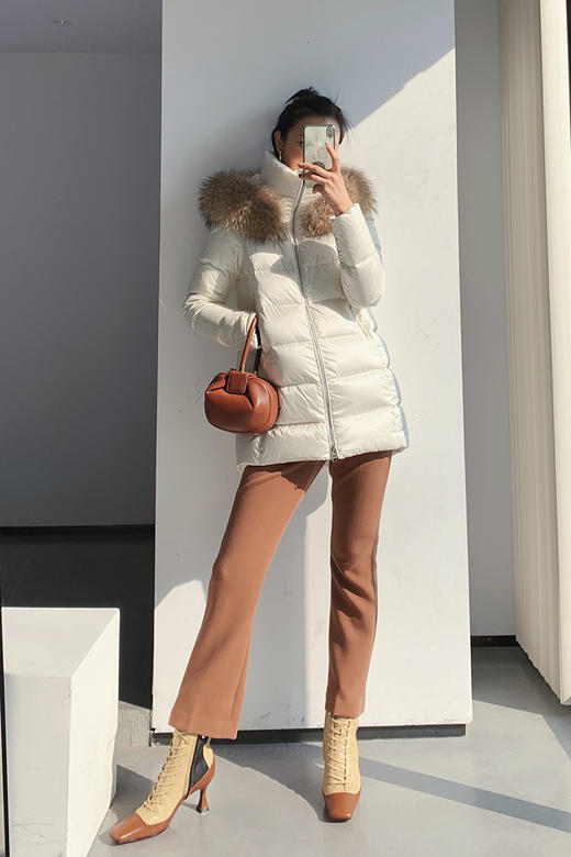 5折 土耳其 女士 方头牛皮吸烟靴 复古百搭出街不撞款噢 BZ736 商品图5