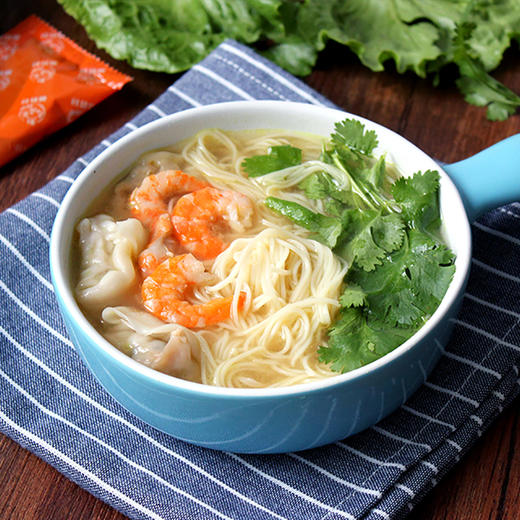 熊爸森林 舌尖上的中国 广式竹升面 带鲍鱼鸡味调料 一盒12人份