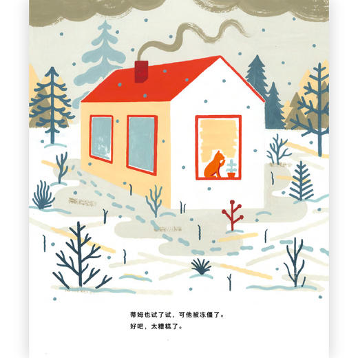 谁等谁· 0-3岁宝宝翻翻书 低幼儿猫咪宠物启蒙认知 培养孩子爱与性格的书籍 浪花朵朵 后浪出版 商品图3