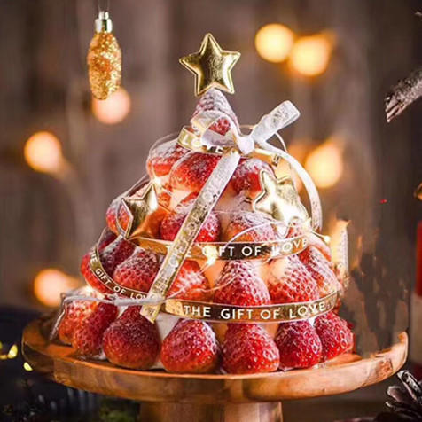 圣诞草莓塔 商品图0