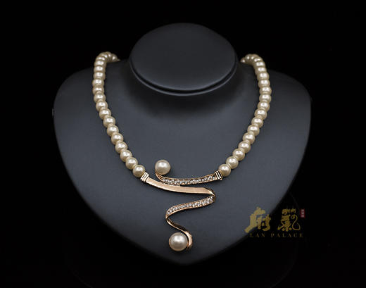 LF-LPS0013P秋冬爆款珍珠环保合金首饰套装 商品图4