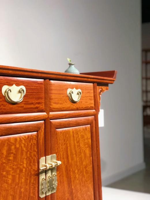 红桥红  家具严选  缅甸花梨(大果紫檀）  【120二联橱】 商品图2