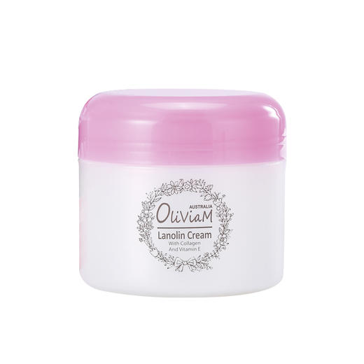 【一般贸易】澳洲Oliviam胶原蛋白绵羊油面霜100g/瓶 商品图0