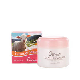 【一般贸易】·澳洲Oliviam经典羊奶绵羊油面霜100g/瓶