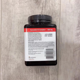 特价！YOUTHEORY C3强效姜黄素胶囊 （120粒/瓶）温哥华直邮