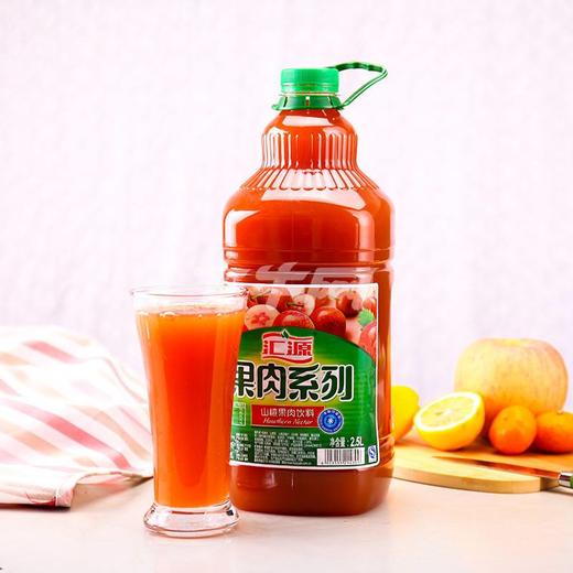 2.5l*6瓶 汇源果肉多山楂果肉饮料 商品图0