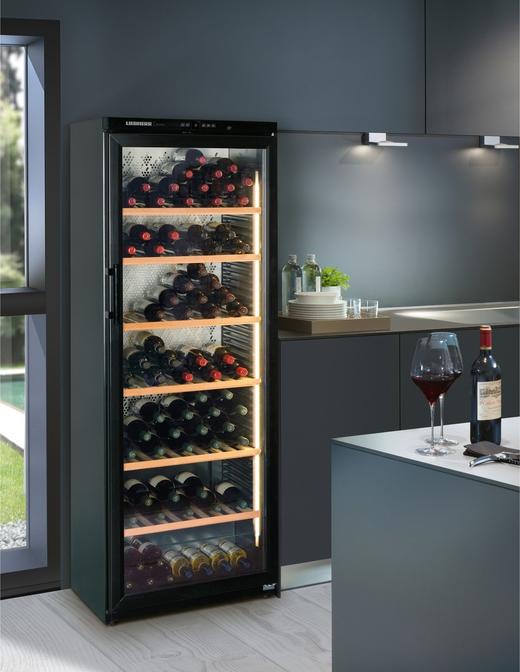 LIEBHERR利勃海尔 453升 Barrique独立式藏酒柜 WKb4612（8折） 商品图3