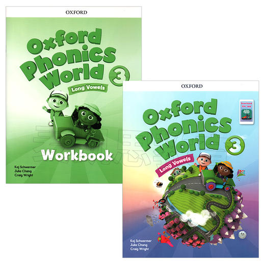 新版原版进口牛津少儿英语自然拼读oxford phonics world 1-2-3-4-5级 商品图5