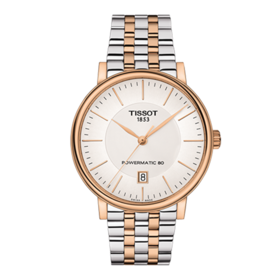 Tissot 天梭卡森系列钢带80机芯机械男表T122.407.22.031.01
