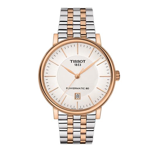 Tissot 天梭卡森系列钢带80机芯机械男表T122.407.22.031.01 商品图0