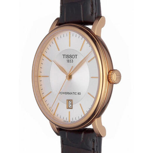 Tissot 天梭卡森系列皮带80机芯机械男表T122.407.36.031.00 商品图4